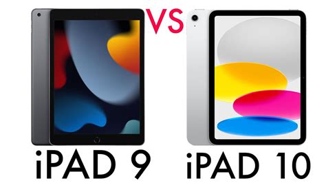 iPad (9th generation) vs iPad (10th generation) .